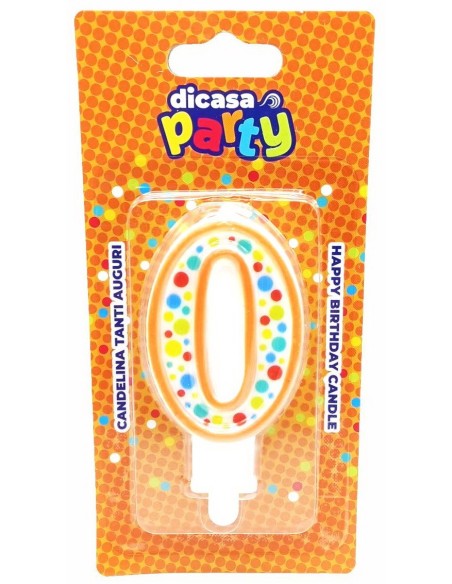 Dicasa Candelina Buon Compleanno - Numero 0